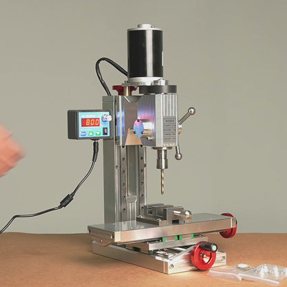 Minitaladro y fresadora Innocraftsman IN-5216 con mesa deslizante transversal de 120 W