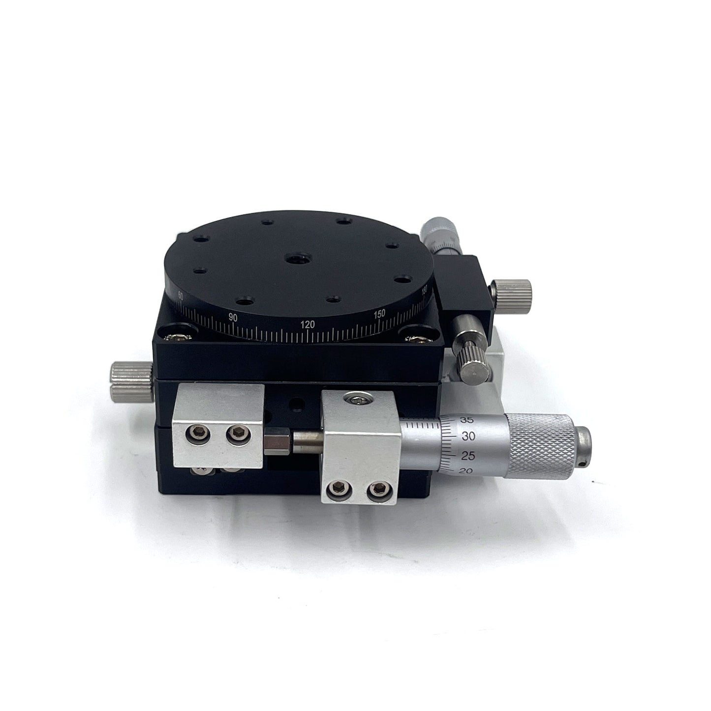 XYR Axis Manual Platform 60x60mm – 360° Rotating Precision Cross Slide