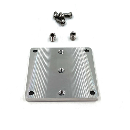 Mounting Plate for Connecting Fractal Vise and XY Adjustable Table