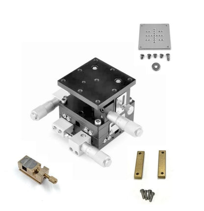 XYZ Axis Precision Fine Tuning Cross Slide 60x60mm