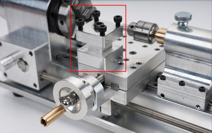 Aluminum Tool Holder for Mini Lathe 80W — Up to 8mm Square Shank