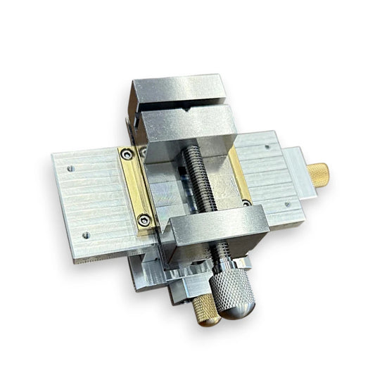 XY Cross Slide Table (50×100mm) for Mini Drill Press & Milling Machine