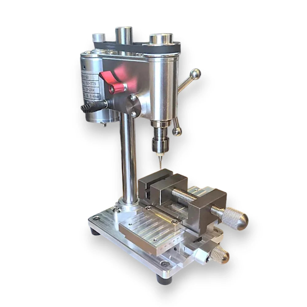 XY Cross Slide Table (50×100mm) for Mini Drill Press & Milling Machine